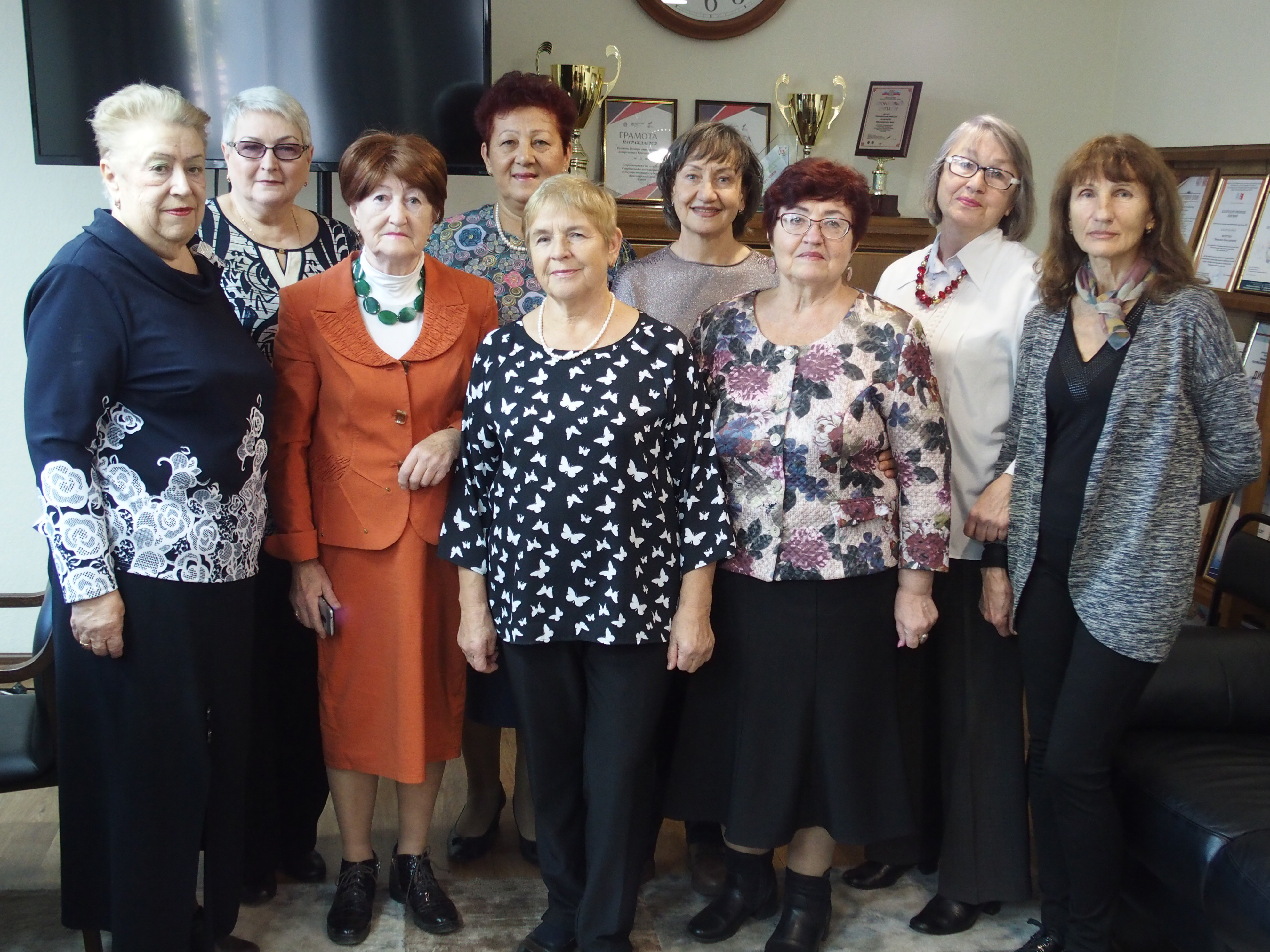 Поздравление ветеранов Красноярского ЦСМ